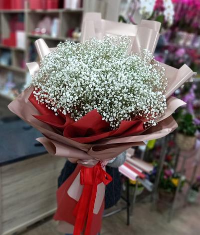 Букет цветов из: Гипсофила в Бурацком