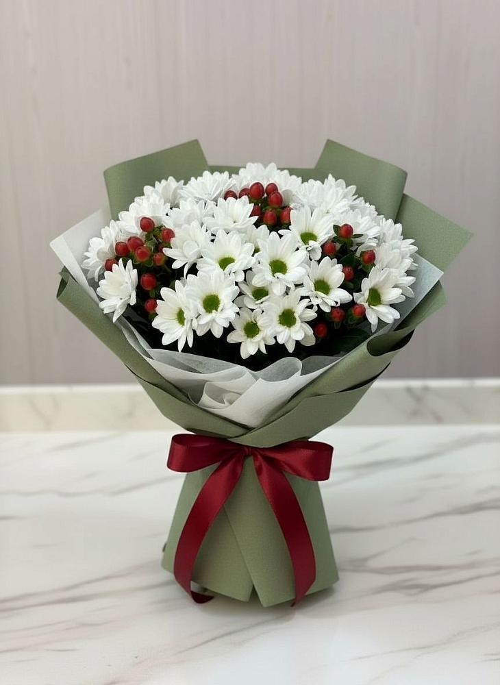 Букет цветов из: Хризантемы в Бурацком