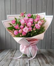 Букет Розовый кустик #REPLACE_PRED# Бурацком