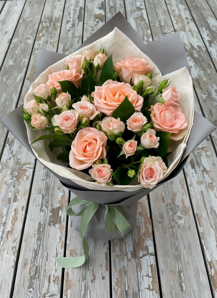 Букет цветов из: Розы в Бурацком