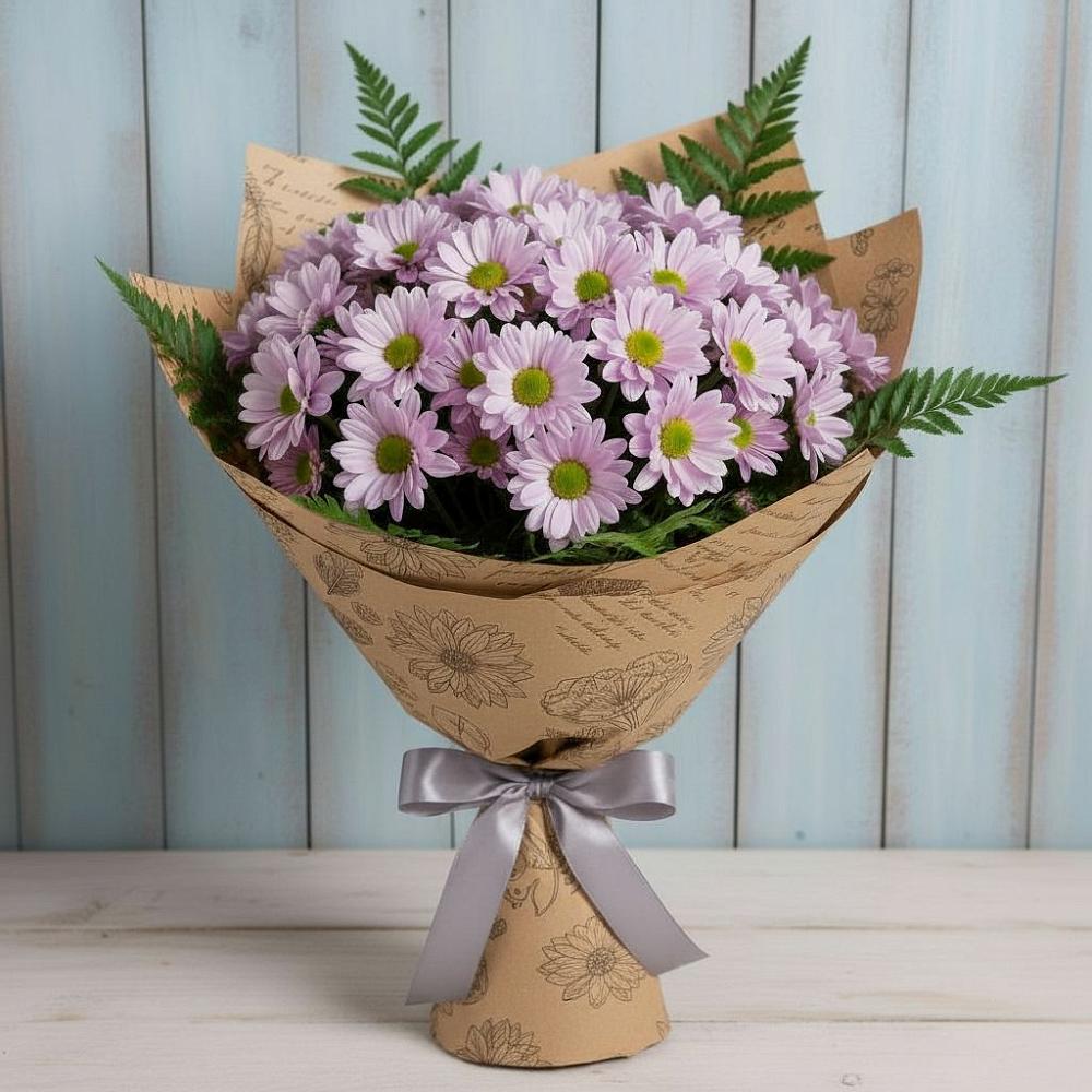 Букет цветов из: Хризантемы в Бурацком