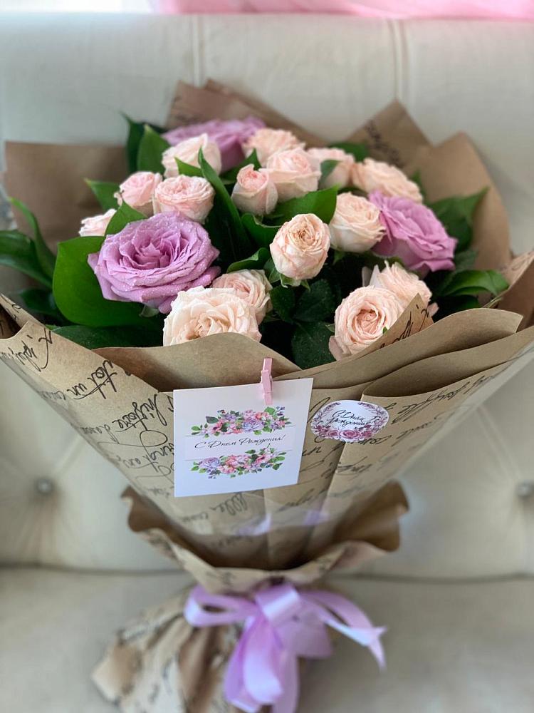 Букет цветов из: Розы в Бурацком