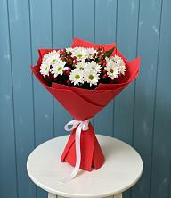 Букет цветов из:  Хризантемы в Бурацком