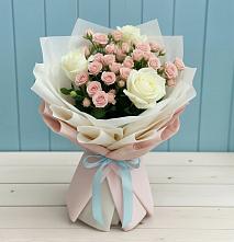Букет цветов из:  Розы в Бурацком