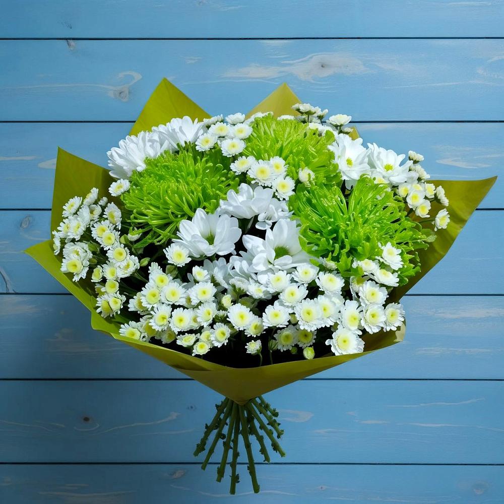 Букет цветов из: Хризантемы в Бурацком