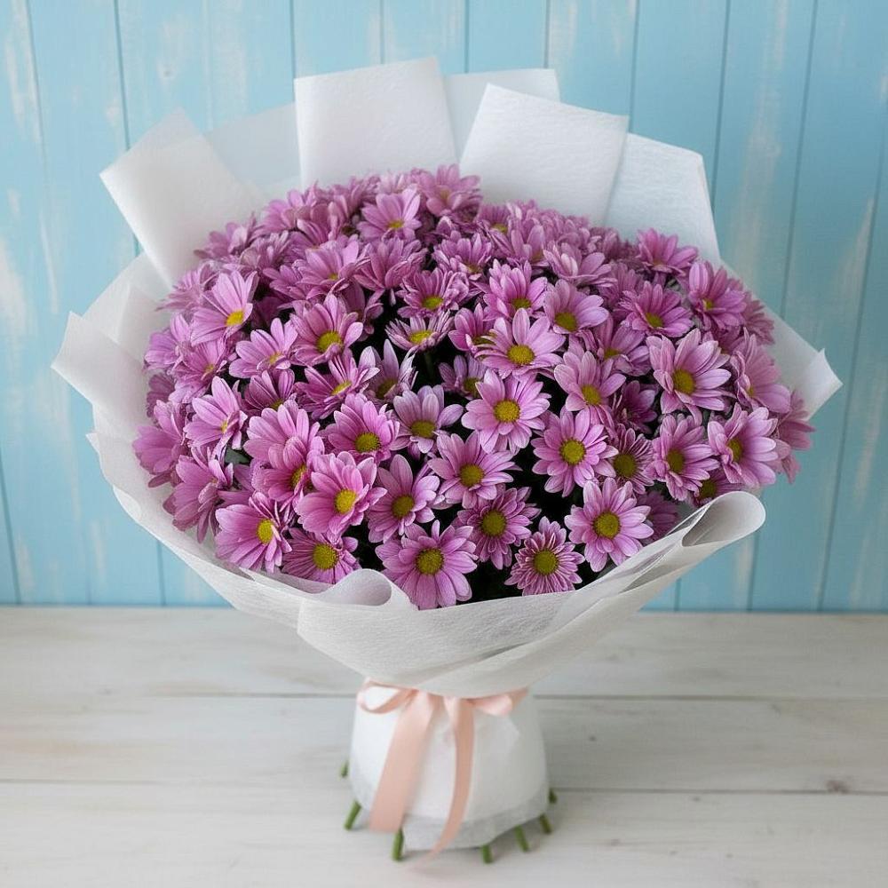 Букет цветов из: Хризантемы в Бурацком