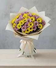 Букет цветов из:  Хризантемы в Бурацком