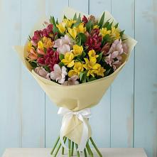 Букет цветов из:  Альстромерии в Бурацком