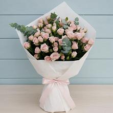 Букет цветов из:  Розы в Бурацком