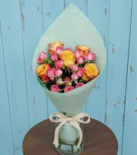 Букет цветов из:  Розы в Бурацком