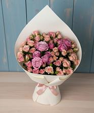 Букет цветов из:  Розы #REPLACE_PRED# Бурацком