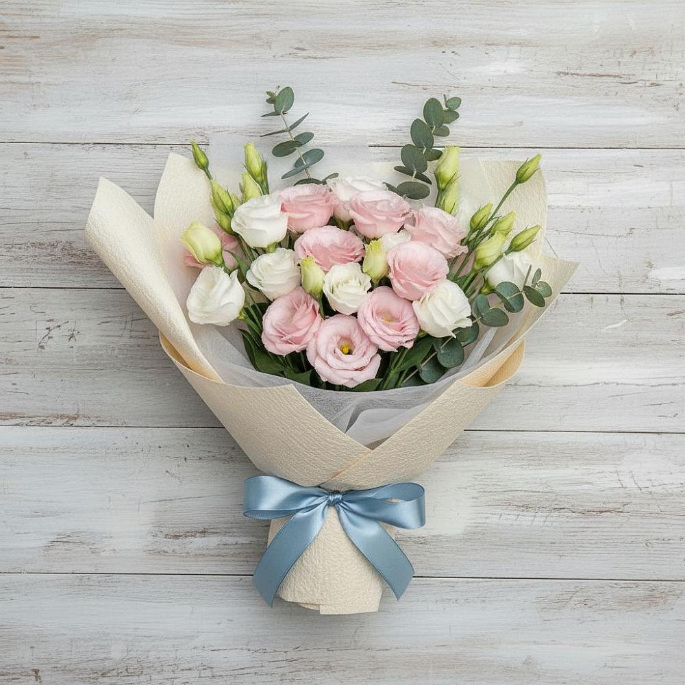 Букет цветов из: Лизиантусы в Бурацком