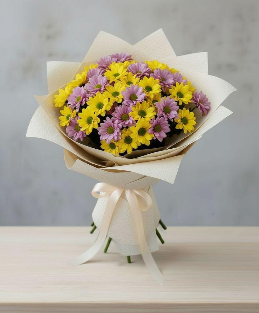 Букет цветов из: Хризантемы в Бурацком