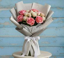 Букет цветов из:  Розы в Бурацком